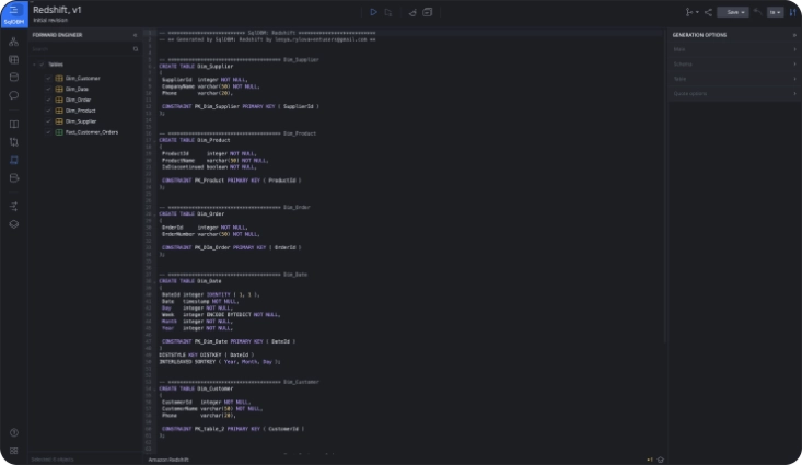 feature visual explore and design
