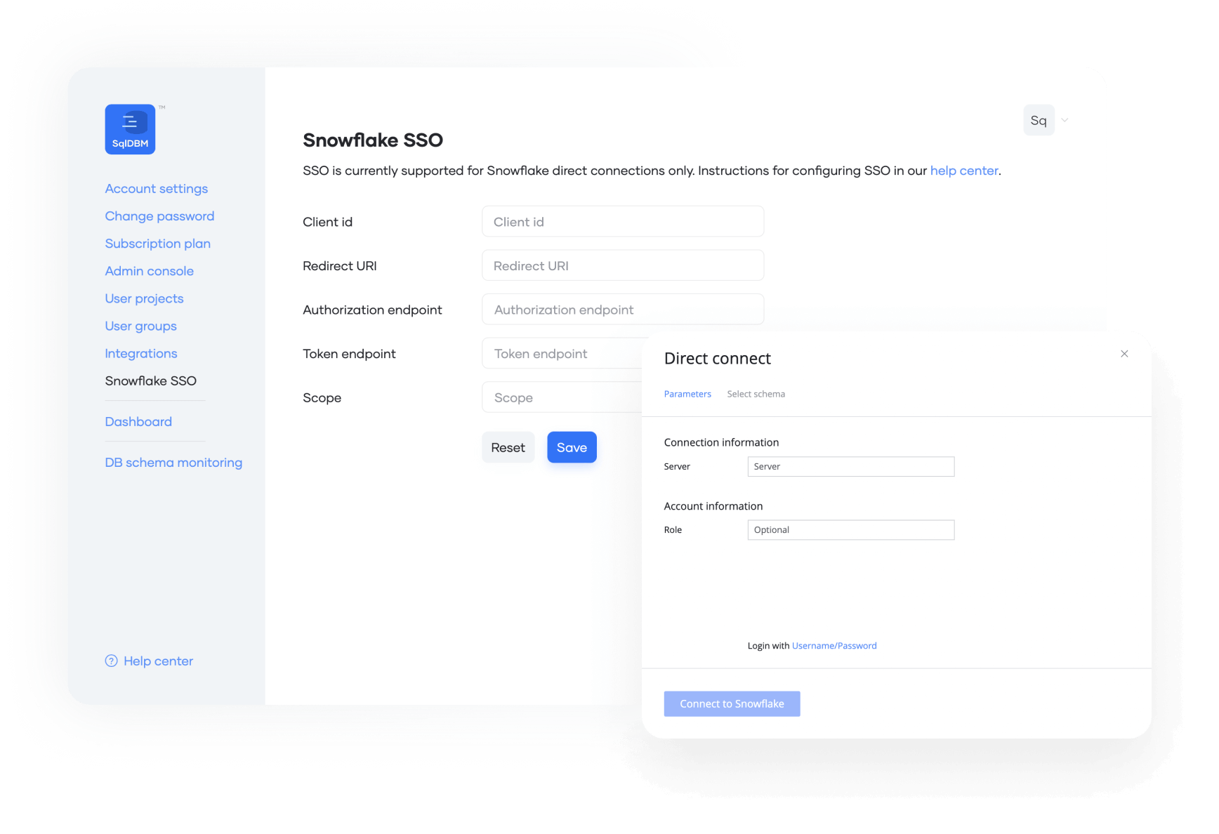 SqlDBM data modeling platform for Snowflake